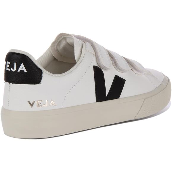 NWT VEJA Men’s Recife Logo Sneaker Extra White/Black 1 Size 8 main image 4